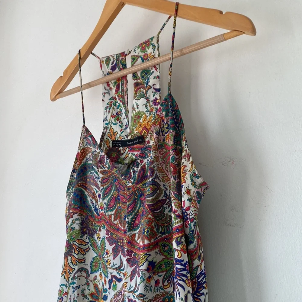 Zara S Paisley Ultralight Jumpsuit
